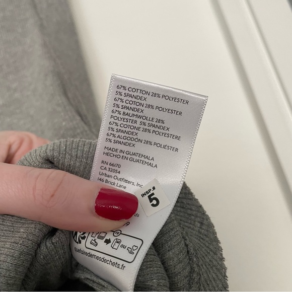 FREE PEOPLE • kate grey tank top - Picture 5 of 5